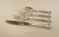 Gorham Buttercup Sterling Silver 4 Piece Place Setting Place Size -No Monogram
