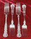 Gorham Buttercup Sterling Silver Luncheon Fork 7 5.655 Toz Set Of 4