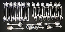 Gorham Chantilly Sterling Silver 102 Pc. Set 6 Place Settings & Servers In Chest