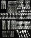 Gorham Chantilly Sterling Silver 113 Piece Flatware Set With Serving Pieces