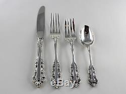 Gorham Medici Sterling Silver 4 Piece Place Setting No Monograms
