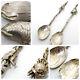 Gorham Narragansett Sterling Silver Spoons Shell, Fish And Crab Motifs