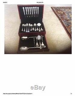 Gorham Sterling Silver 40 Piece Setting For 8 with 8 Extra Service Utensils. (48)