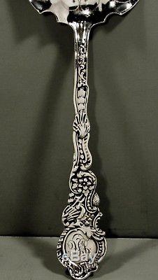Gorham Sterling Silver Pastry Server c1890 BRIGHT CUT ENGRAVED