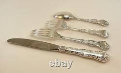 Gorham Strasbourg Sterling Silver 4 Piece Place Setting Place Size-No Monogram
