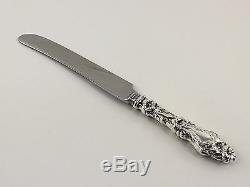 Gorham Whiting Lily Sterling Silver Dinner Knife 9 1/4 No Monograms