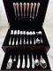 Grand Colonial By Wallace Sterling Silver Flatware Set For 8 Service 52 Pieces