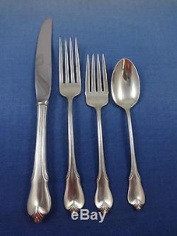 Grand Colonial by Wallace Sterling Silver Flatware Set For 8 Service 52 Pieces