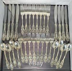 Grand Duchess by Towle 1973 32 Piece Beautiful Sterling Silverware Set