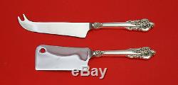 Grande Baroque By Wallace Sterling Silver Cheese Srvr Serving Set 2p Hhws Custom