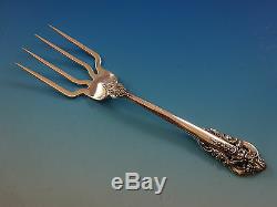Grande Baroque by Wallace Sterling Silver BBQ Beef Serving Fork 7 1/2 Custom