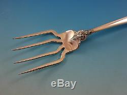 Grande Baroque by Wallace Sterling Silver BBQ Beef Serving Fork 7 1/2 Custom