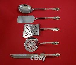 Grande Baroque by Wallace Sterling Silver Brunch Serving Set 5pc HHWS Custom
