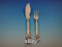 Grande Baroque by Wallace Sterling Silver Flatware Set 24 Dinner Service 203 Pcs