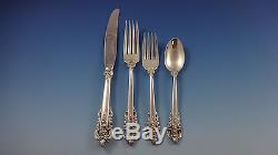 Grande Baroque by Wallace Sterling Silver Flatware Set For 12 Service 96 Pieces
