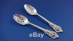 Grande Baroque by Wallace Sterling Silver Flatware Set For 8 Service 58 Pieces