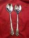 Grande Baroque By Wallace Sterling Silver Handle Custom Made Salad Set Servers