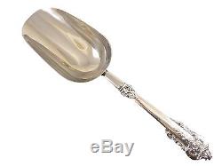 Grande Baroque by Wallace Sterling Silver Ice Scoop HHWS Custom Made 9 3/4