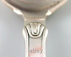 Hans Hansen silverware number 5. Two dinner spoons in sterling silver