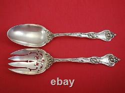 Intaglio by Reed and Barton Sterling Silver Vegetable Serving Set 2pc Pcd Poppy