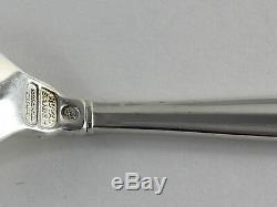 International Royal Danish Sterling Silver Place Forks 7 1/8 Inches Set of 4