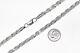 Italy 925 Solid Sterling Silver Diamond-cut Rope Chain Necklace Or Bracelet