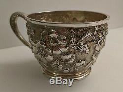 JACOBI & JENKINS BALTIMORE Repousse Sterling Silver Cup Style 51