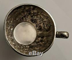 JACOBI & JENKINS BALTIMORE Repousse Sterling Silver Cup Style 51