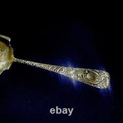 J. BOLLAND Victorian Ornate Sterling Server All Silver