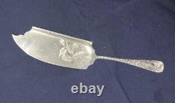 J. BOLLAND Victorian Ornate Sterling Server All Silver