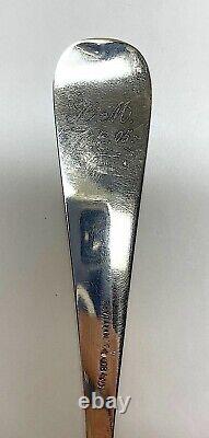 J Maryuard Sterling Silver, Monogram Spoon, 9 1/4, 71gr