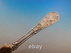 Japanese by Tiffany and Co Sterling Silver Individual Fish Knife Gold Washed 8