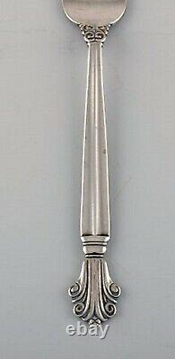 Johan Rohde for Georg Jensen. Early Acanthus dinner fork in sterling silver