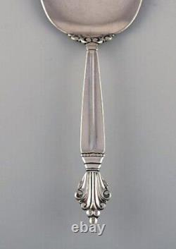 Johan Rohde for Georg Jensen. Large and early Acanthus serving spade