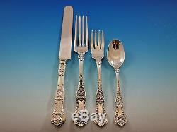 King George by Gorham Sterling Silver Flatware Set 12 Service 48 pc Dinner Shell