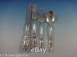 King Richard by Towle Sterling Silver Flatware Set For 12 Service 55 Pieces
