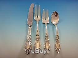 King Richard by Towle Sterling Silver Flatware Set For 8 Service 32 Pieces