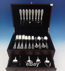King Richard by Towle Sterling Silver Flatware Set For 8 Service 37 Pieces