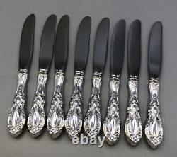 King Richard by Towle Sterling Silver set of 8 Butter Spreaders 6.25