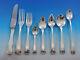 King By Kirk Stieff Sterling Silver Flatware Set Service 110 Pieces Shell Motif