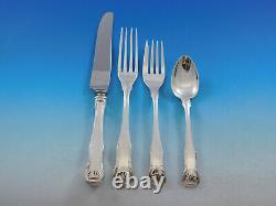 King by Kirk Stieff Sterling Silver Flatware Set Service 110 Pieces Shell Motif