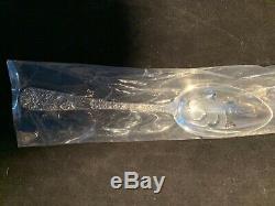 Kirk Repousse Sterling Silver Slotted Serving Spoon Server In Bag Super Gift