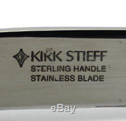 Kirk Stieff Williamsburg Restorations Shell sterling silver flatware set 41pc