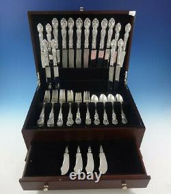La Reine by Wallace Sterling Silver Flatware Set for 8 Service 56 Pieces