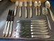 Lace Point By Lunt Sterling Silver Flatware Set For 10 Service 44 Pieces Mint