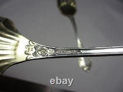 Large sterling Towle ALBANY pattern salad set Mint and Crisp
