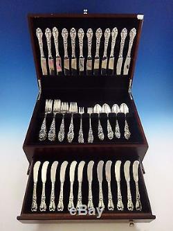 Lily by Frank Whiting Sterling Silver Flatware Service For 12 Set 72 Pieces