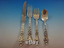 Lily by Frank Whiting Sterling Silver Flatware Service For 12 Set 72 Pieces