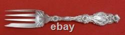 Lily by Whiting Sterling Silver Salad Fork 6 Heirloom Vintage Flatware