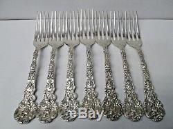 Lot of 7 Gorham Versailles Sterling Silver Forks